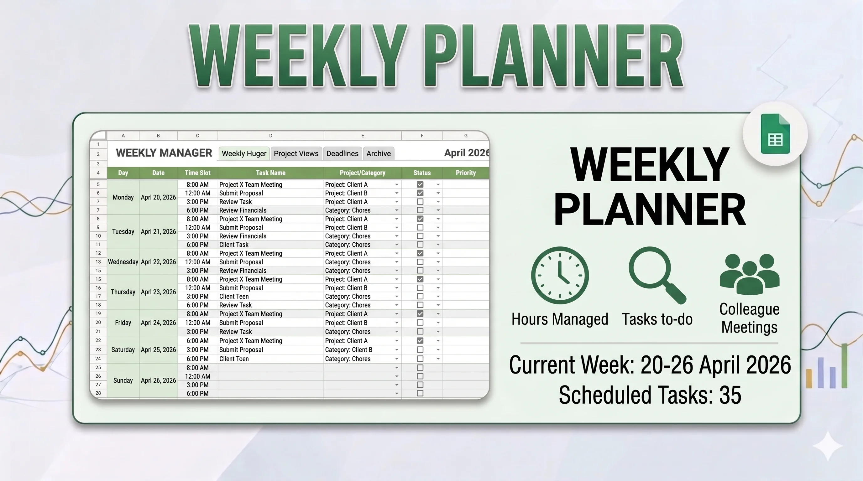Weekly Planner